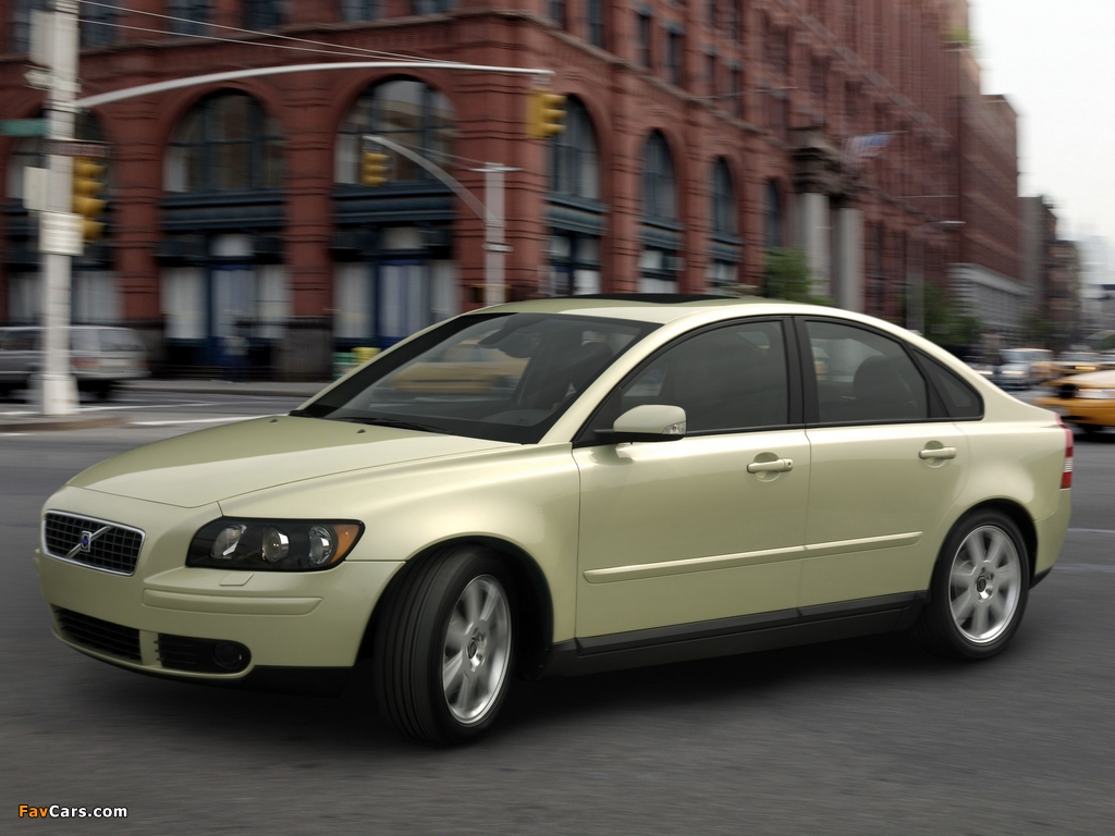 Volvo S40 2004–07 wallpapers (1024 x 768)