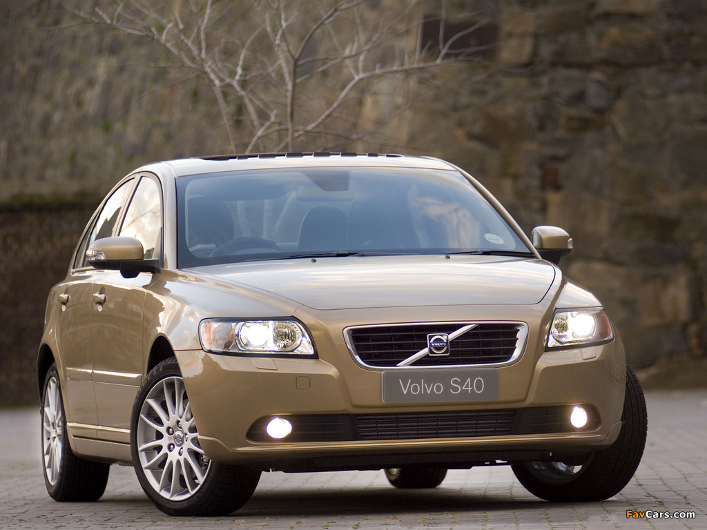 Volvo S40 T5 ZA-spec 2007–09 wallpapers (1024 x 768)