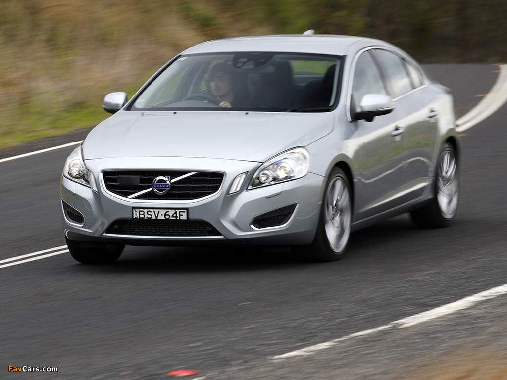 Photos of Volvo S60 T6 AU-spec 2011 (1024 x 768)