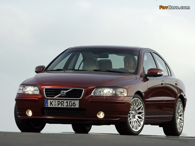 Volvo S60 T5 2007–08 wallpapers (640 x 480)