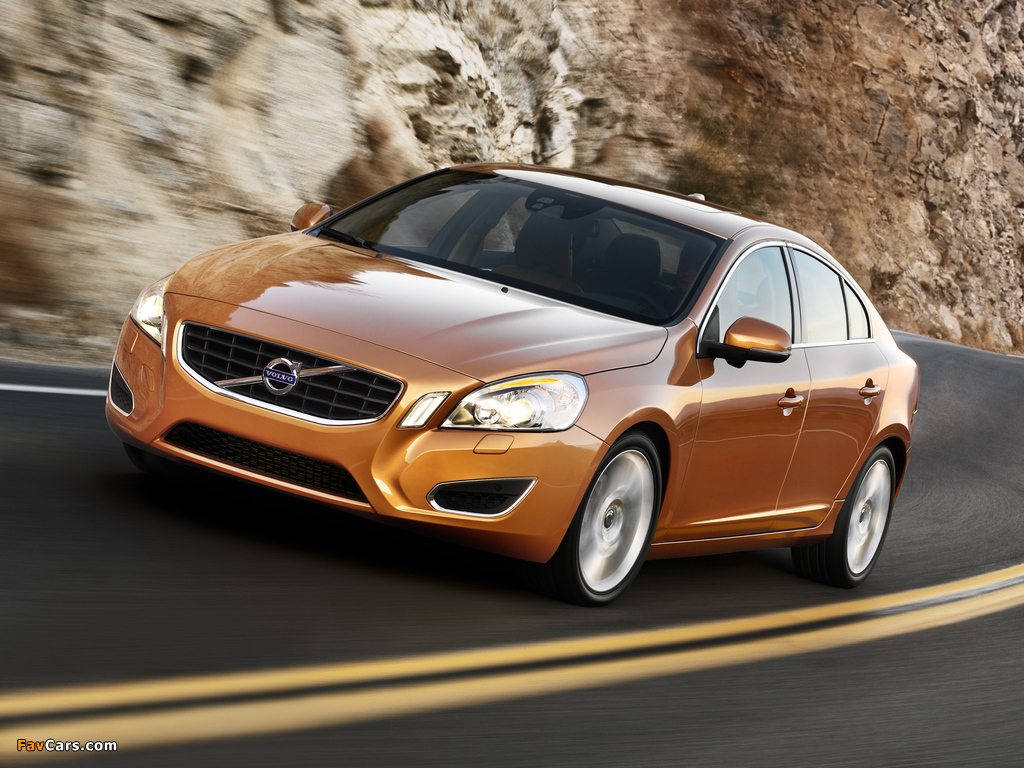 Volvo S60 2010–13 wallpapers (1024 x 768)