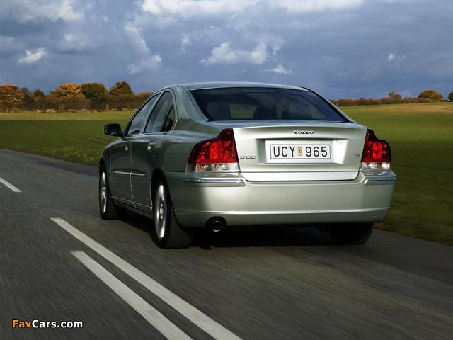 Volvo S60 T5 2005–07 wallpapers (640 x 480)