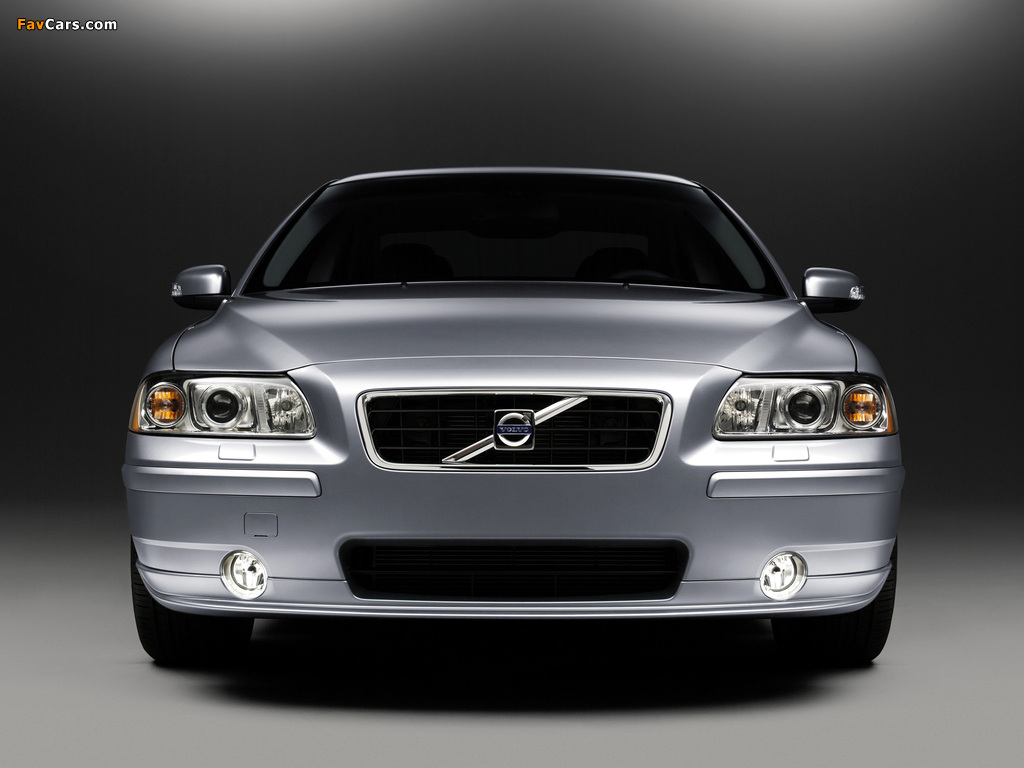 Volvo S60 T5 2007–08 wallpapers (1024 x 768)