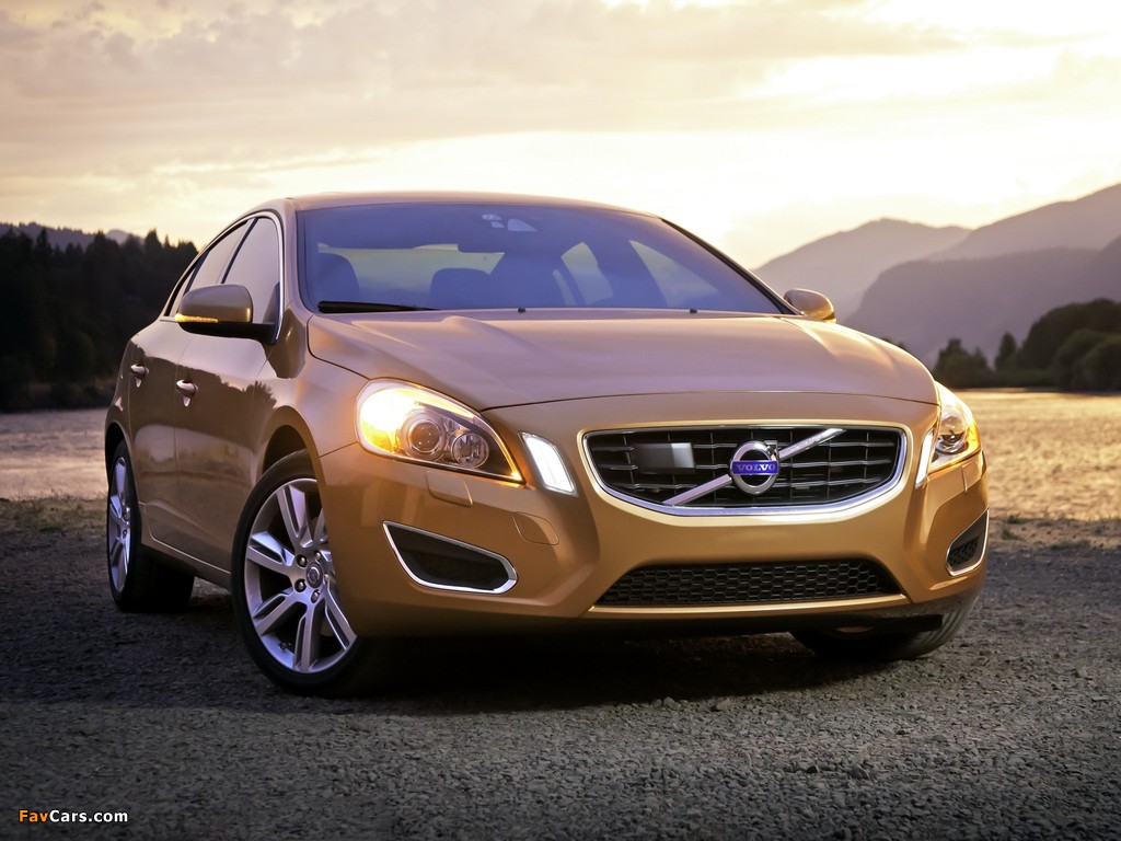 Volvo S60 T6 US-spec 2010–13 wallpapers (1024 x 768)