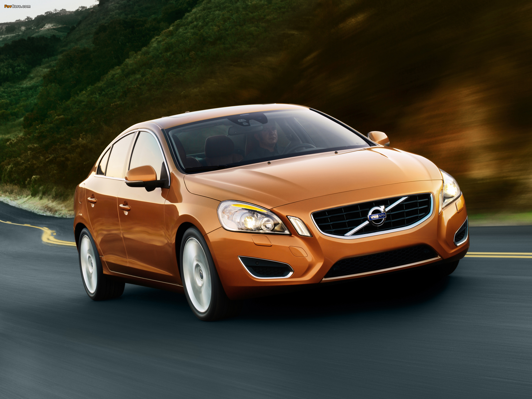 Volvo S60 2010–13 wallpapers (2048 x 1536)