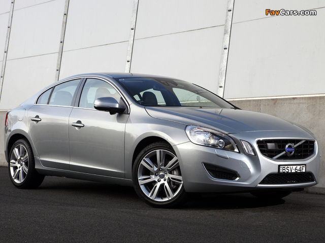 Volvo S60 T6 AU-spec 2011 wallpapers (640 x 480)