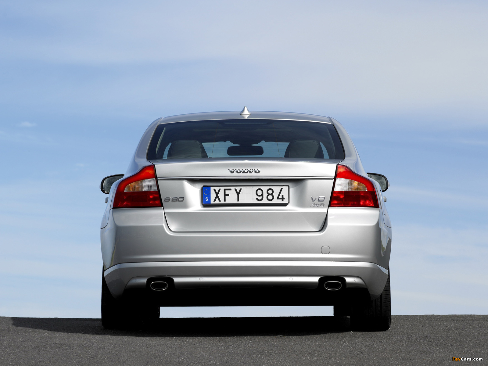 Images of Volvo S80 V8 2007–09 (1600 x 1200)