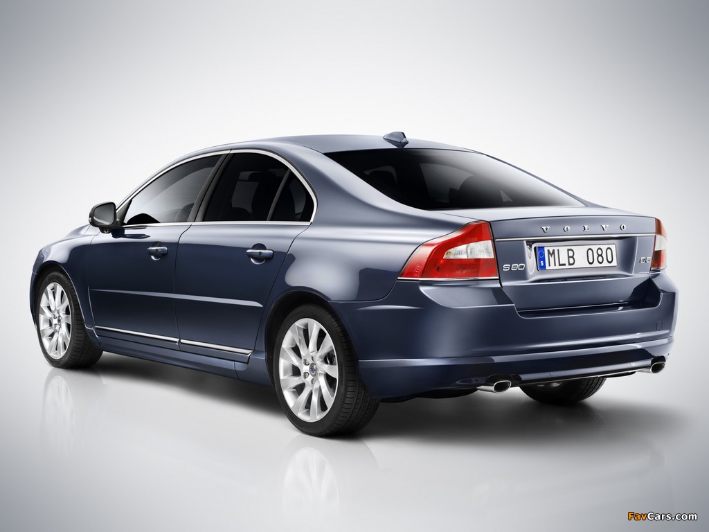 Images of Volvo S80 D5 2009–11 (1024 x 768)