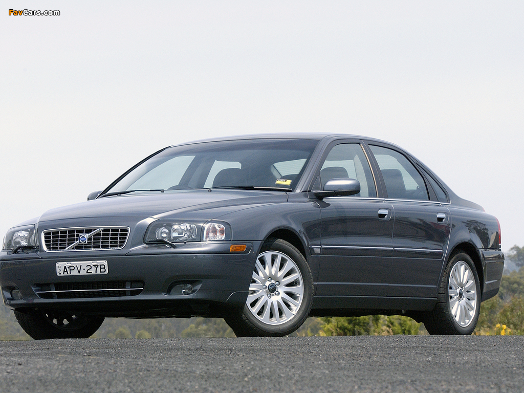 Photos of Volvo S80 T6 AU-spec 2003–05 (1024 x 768)