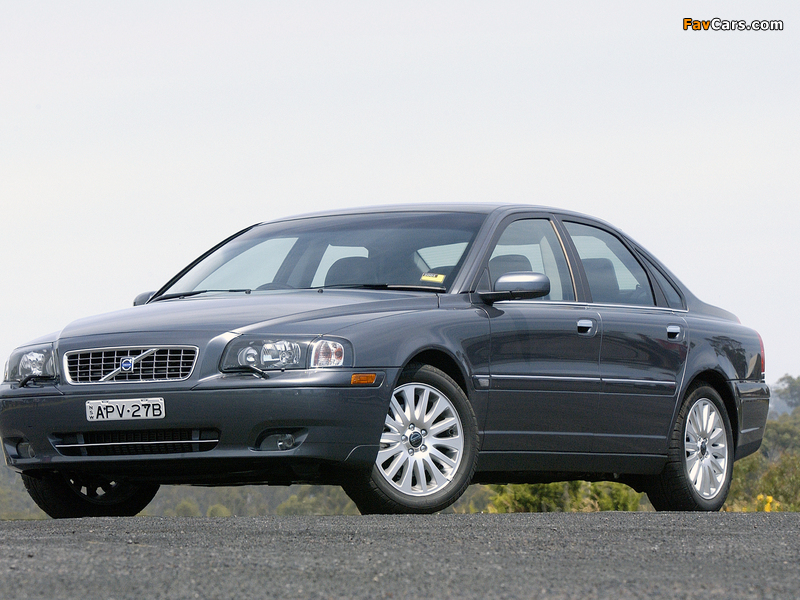 Photos of Volvo S80 T6 AU-spec 2003–05 (800 x 600)