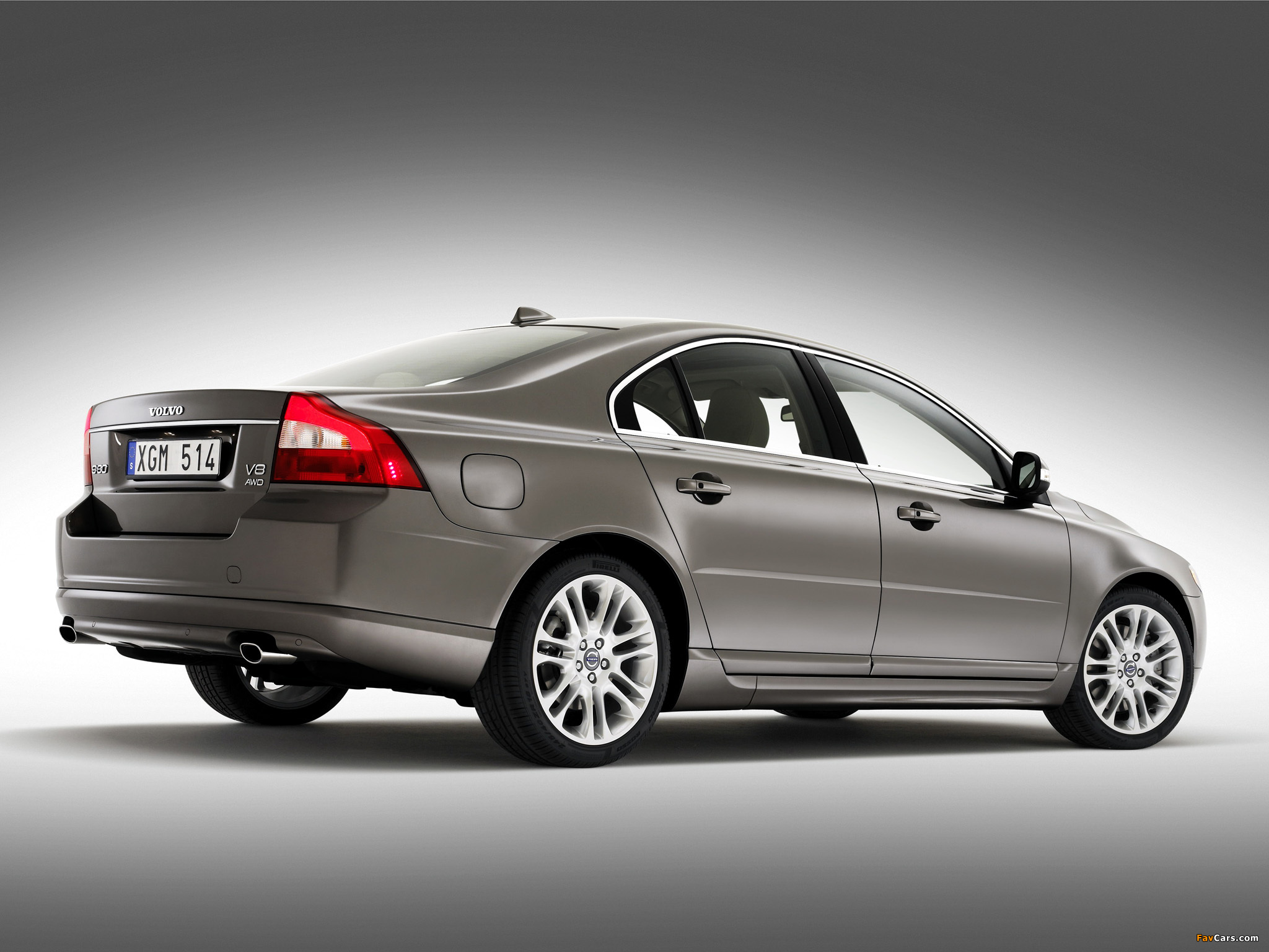 Photos of Volvo S80 V8 2007–09 (2048 x 1536)