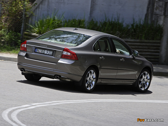 Photos of Volvo S80 V8 AU-spec 2007–09 (640 x 480)