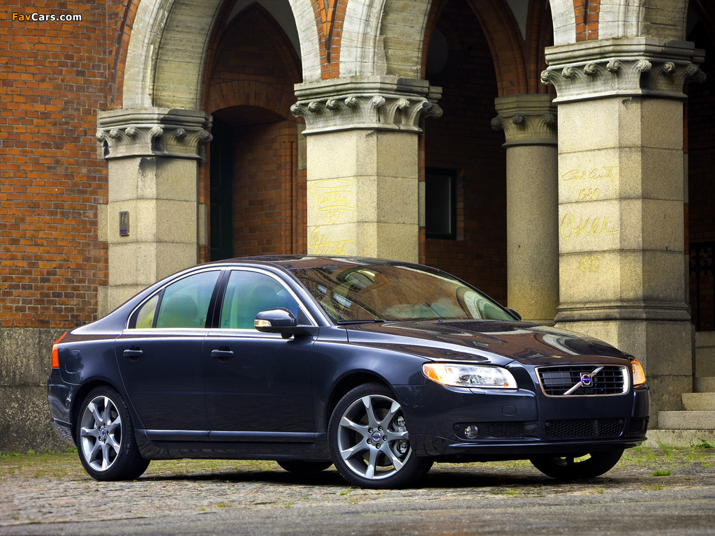 Photos of Volvo S80 T6 2008–09 (1024 x 768)