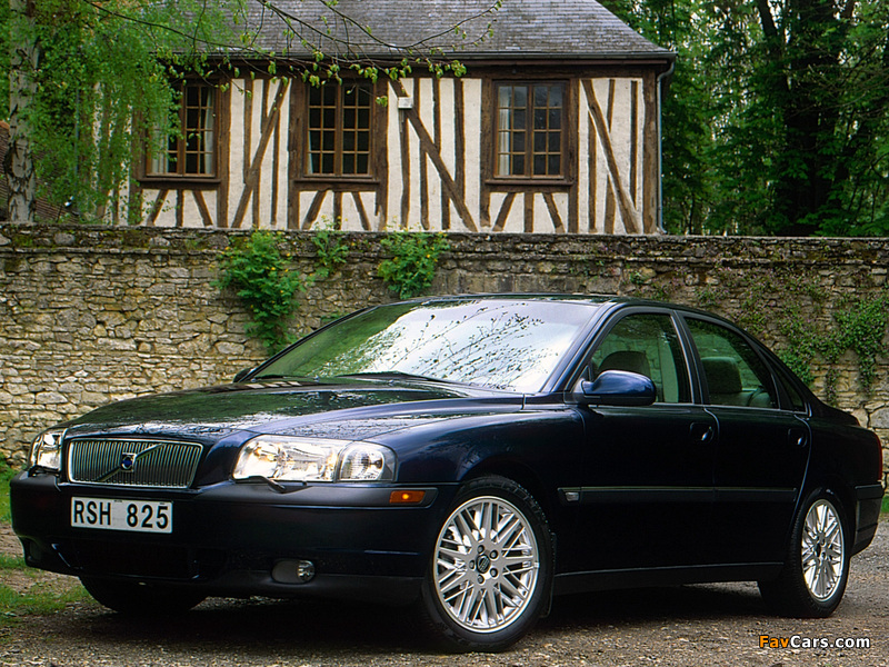 Pictures of Volvo S80 D5 2002–03 (800 x 600)