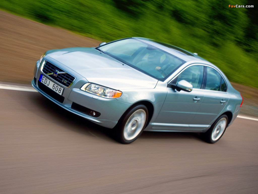 Pictures of Volvo S80 V8 2007–09 (1024 x 768)