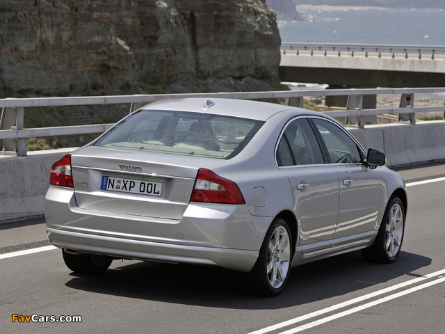 Pictures of Volvo S80 D5 AU-spec 2007–09 (640 x 480)