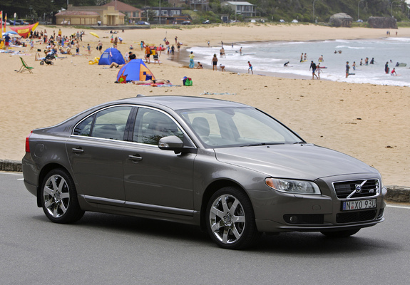 Pictures of Volvo S80 V8 AU-spec 2007–09