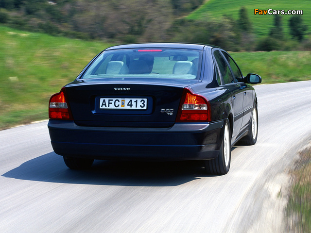Volvo S80 T6 1998–2004 wallpapers (640 x 480)