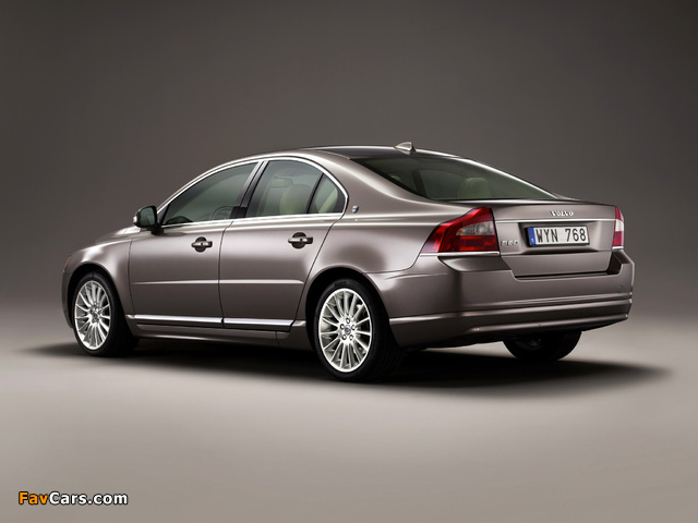 Volvo S80 Executive 2006–08 images (640 x 480)
