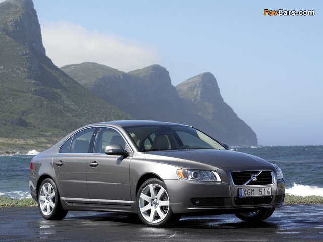 Volvo S80 2006–09 wallpapers (640 x 480)
