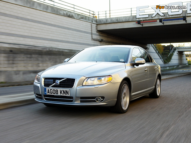 Volvo S80 UK-spec 2006–09 wallpapers (640 x 480)