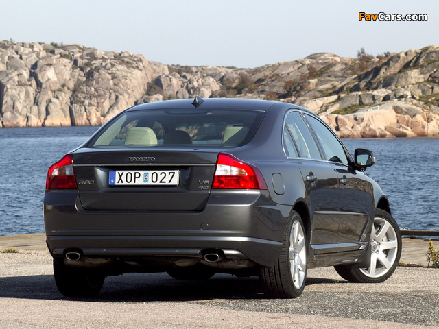 Volvo S80 V8 2007–09 images (640 x 480)