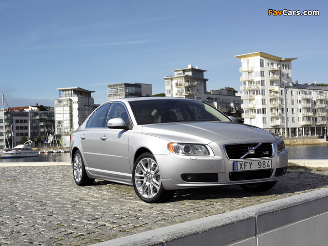 Volvo S80 V8 2007–09 photos (640 x 480)