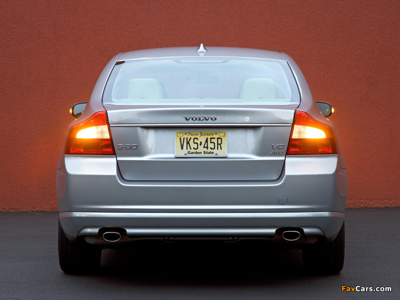 Volvo S80 V8 US-spec 2007–09 pictures (800 x 600)