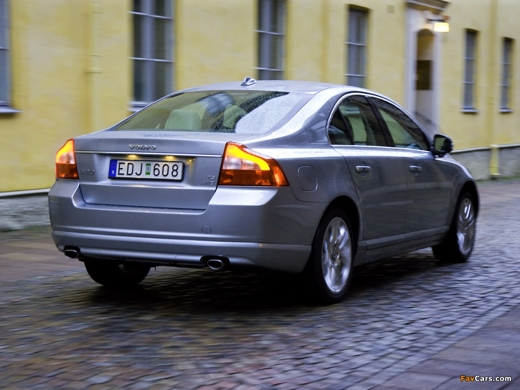 Volvo S80 V8 2007–09 pictures (1024 x 768)
