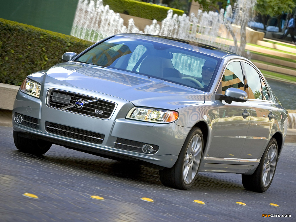 Volvo S80 V8 US-spec 2007–09 pictures (1024 x 768)