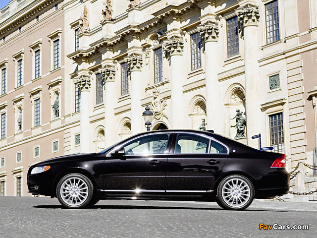 Volvo S80 Executive 2008–09 pictures (640 x 480)