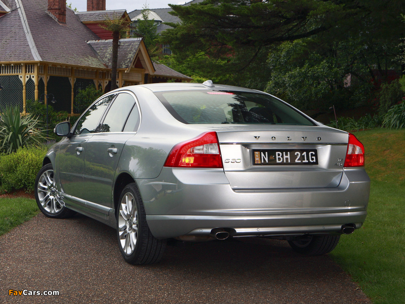 Volvo S80 T6 AU-spec 2008–11 wallpapers (800 x 600)