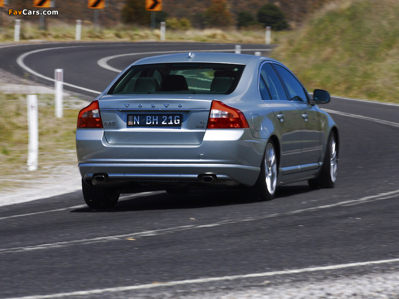 Volvo S80 T6 AU-spec 2008–11 wallpapers (800 x 600)