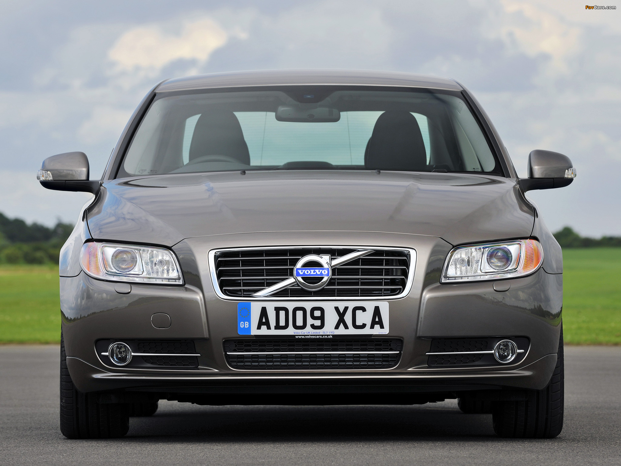 Volvo S80 D5 UK-spec 2009–11 images (2048 x 1536)