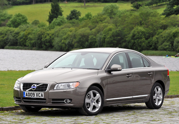 Volvo S80 D5 UK-spec 2009–11 pictures