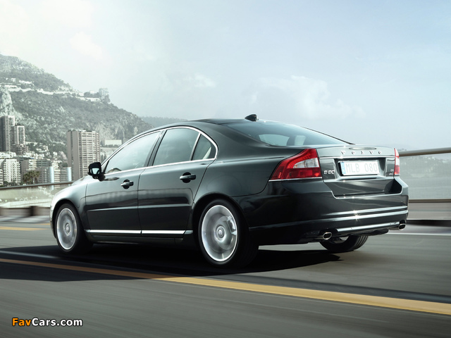 Volvo S80 D5 2009–11 pictures (640 x 480)