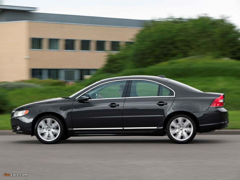 Volvo S80 DRIVe Efficiency UK-spec 2011–13 pictures (1024 x 768)