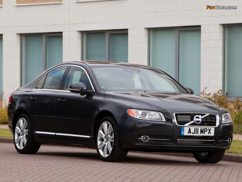 Volvo S80 DRIVe Efficiency UK-spec 2011–13 wallpapers (800 x 600)