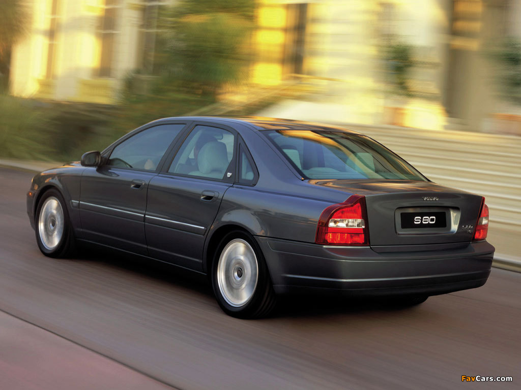 Volvo S80 1998–2003 wallpapers (1024 x 768)