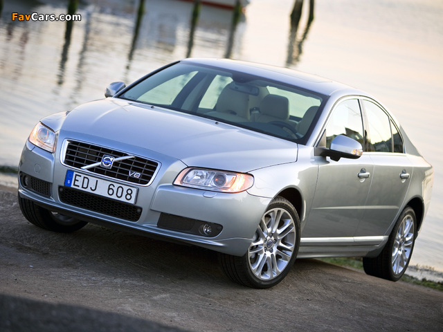 Volvo S80 V8 2007–09 wallpapers (640 x 480)