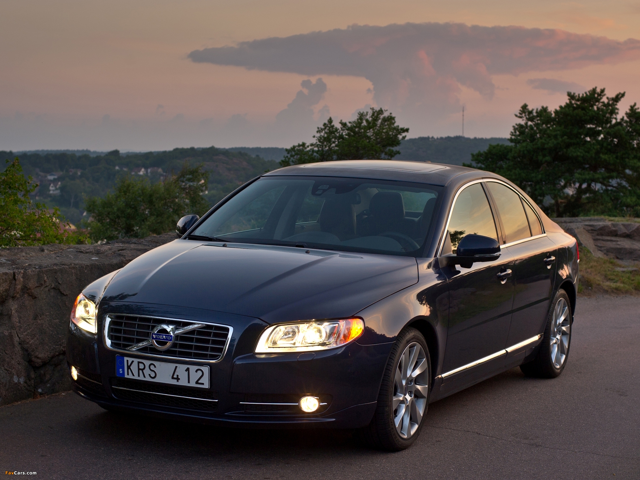 Volvo S80 3.2 AWD 2009–11 wallpapers (2048 x 1536)