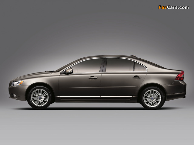 Volvo S80L 2009–11 wallpapers (640 x 480)