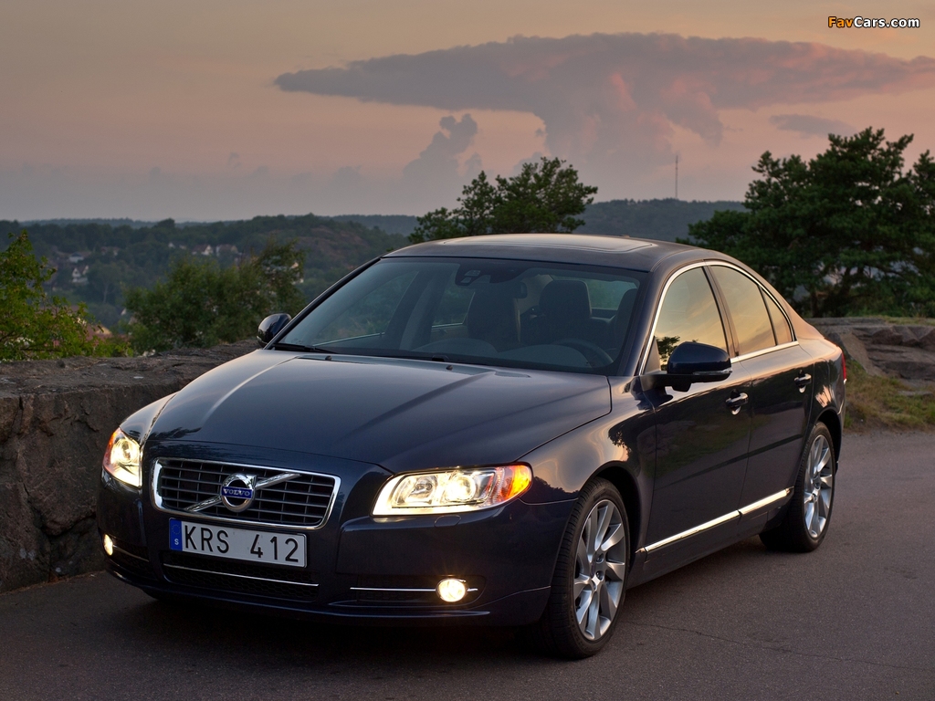 Volvo S80 3.2 AWD 2009–11 wallpapers (1024 x 768)