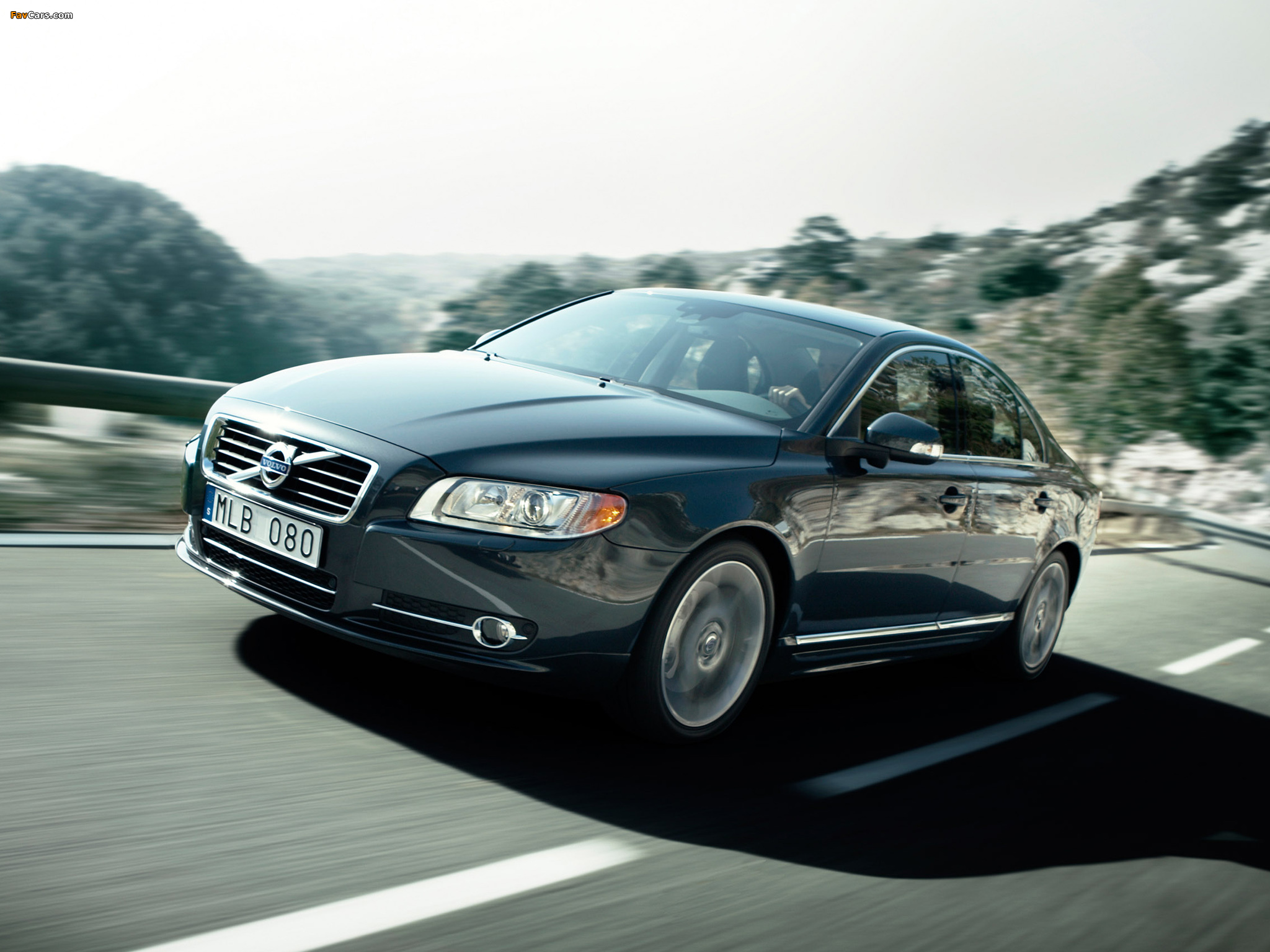 Volvo S80 D5 2009–11 wallpapers (2048 x 1536)