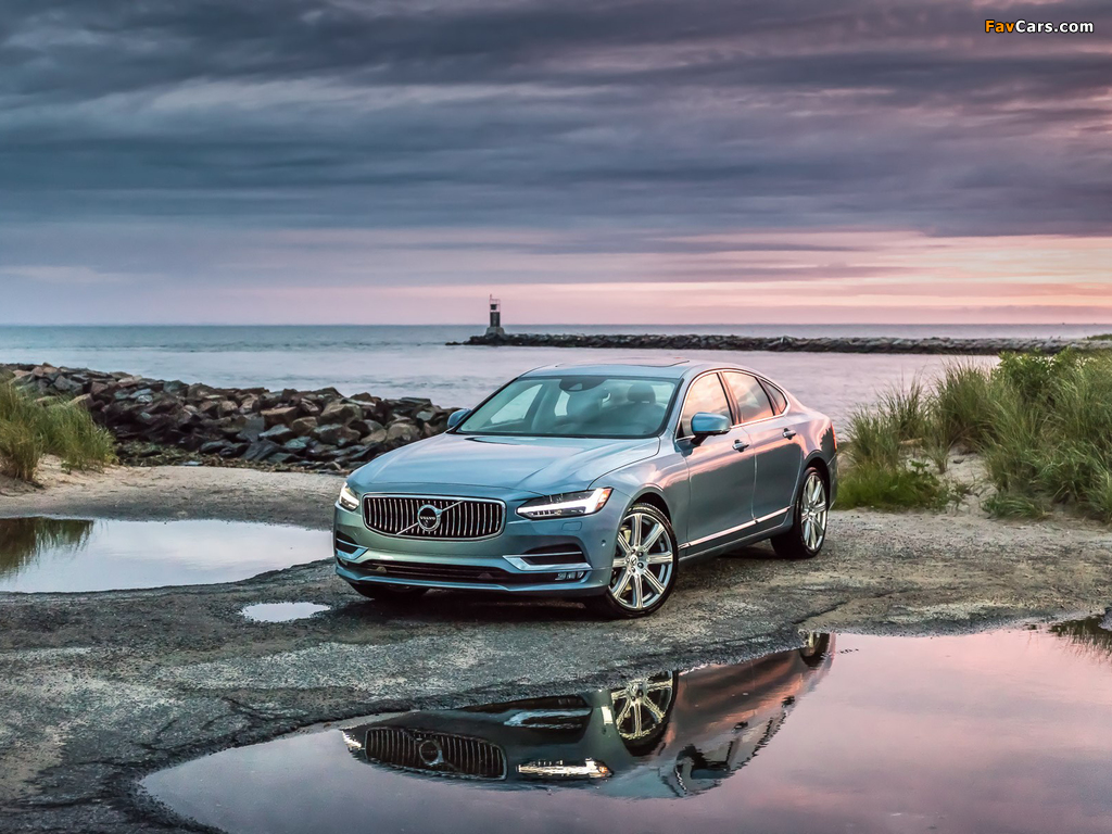 Volvo S90 T6 Inscription North America 2016 wallpapers (1024 x 768)