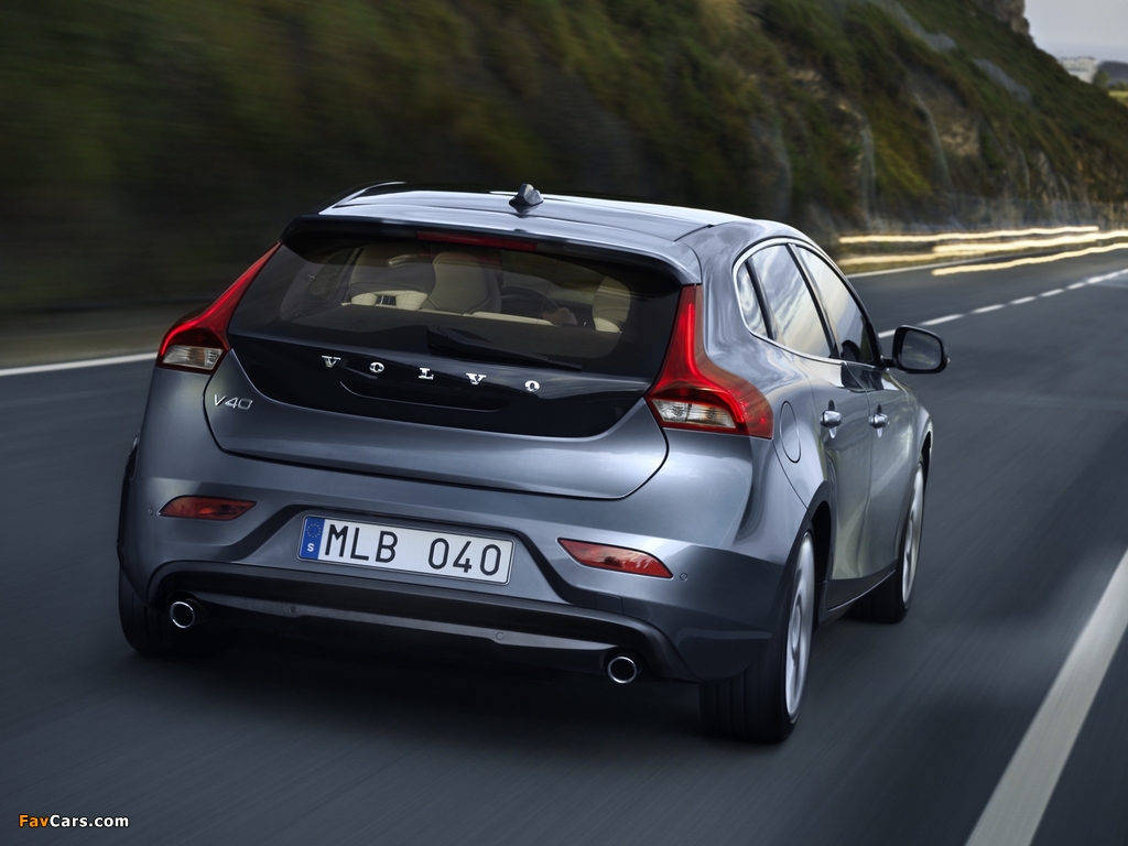 Images of Volvo V40 2012 (1024 x 768)