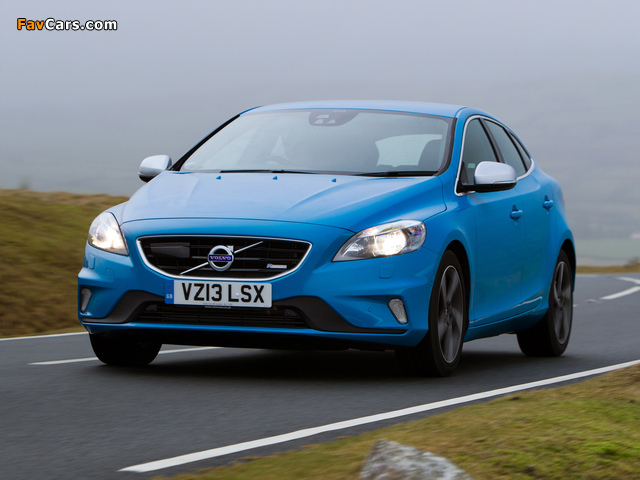 Images of Volvo V40 R-Design UK-spec 2013 (640 x 480)