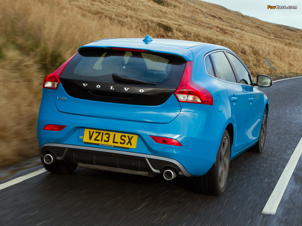 Images of Volvo V40 R-Design UK-spec 2013 (1024 x 768)