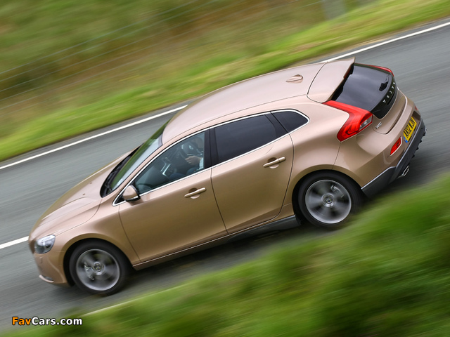 Photos of Volvo V40 T4 UK-spec 2012 (640 x 480)