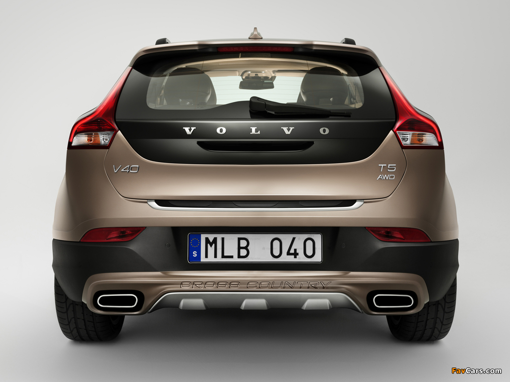 Photos of Volvo V40 Cross Country T5 2012 (1024 x 768)